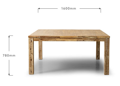 Clayden Square Dining Table - 1.6m | Cielo